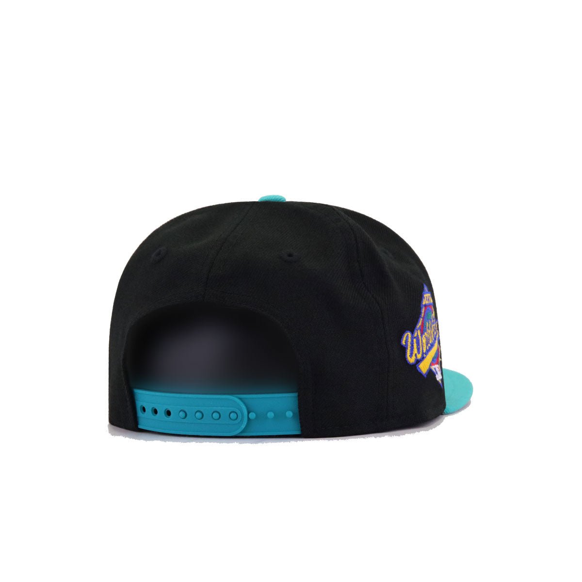 KIDS Florida Marlins Black Teal 1997 World Series New Era K9Fifty Snapback
