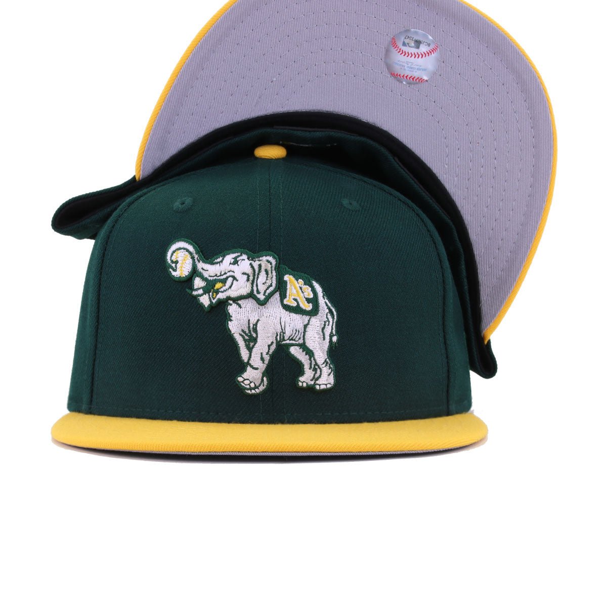 Oakland Athletics Dark Green A Gold Stomper New Era 59Fifty Fitted