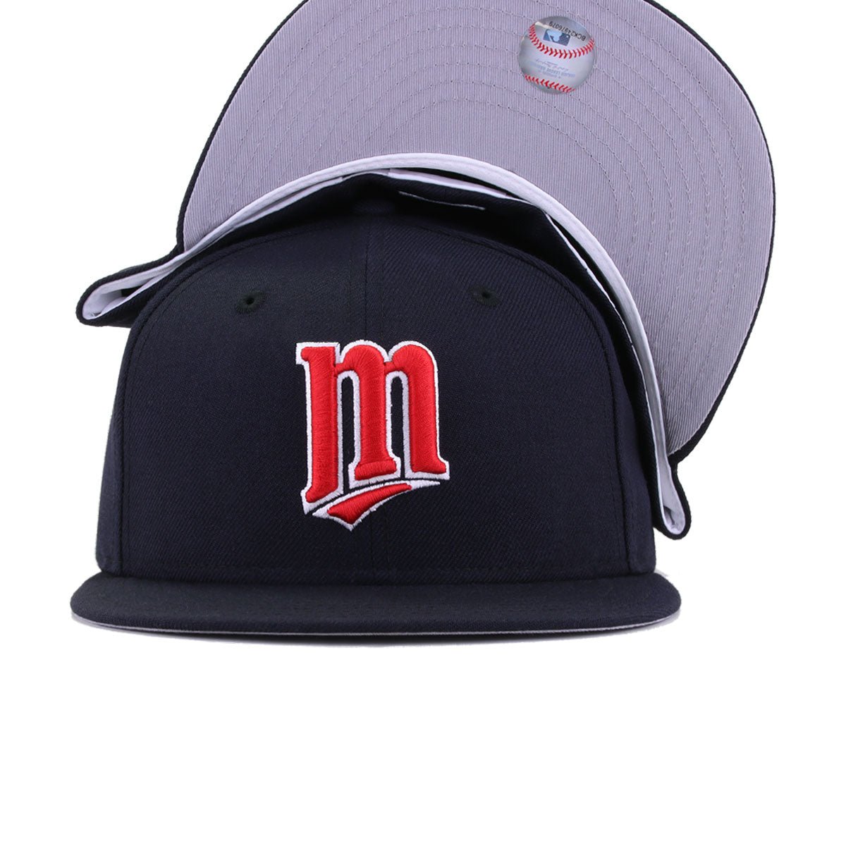 Minnesota Twins Navy M Cooperstown AC New Era 59Fifty Fitted