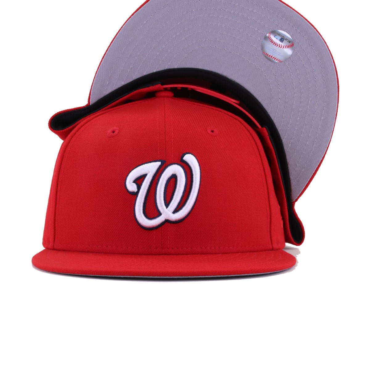 Washington Nationals Scarlet New Era 9Fifty Snapback