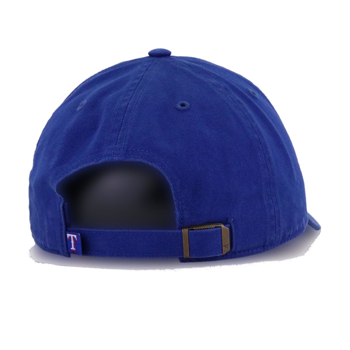 Texas Rangers Dark Royal Blue 47 Brand Clean Up Dad Hat