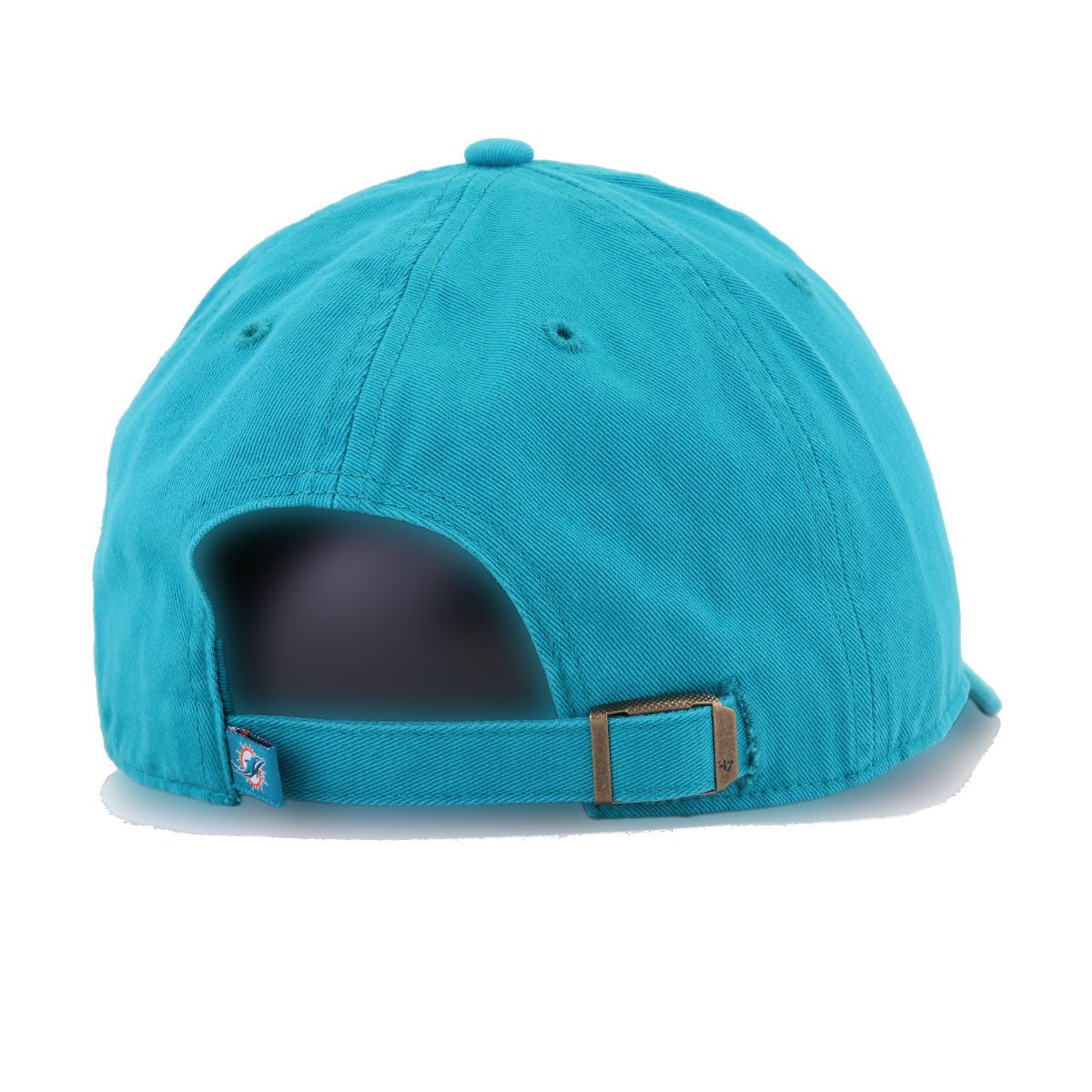 Miami Dolphins Teal 47 Brand Clean Up Dad Hat