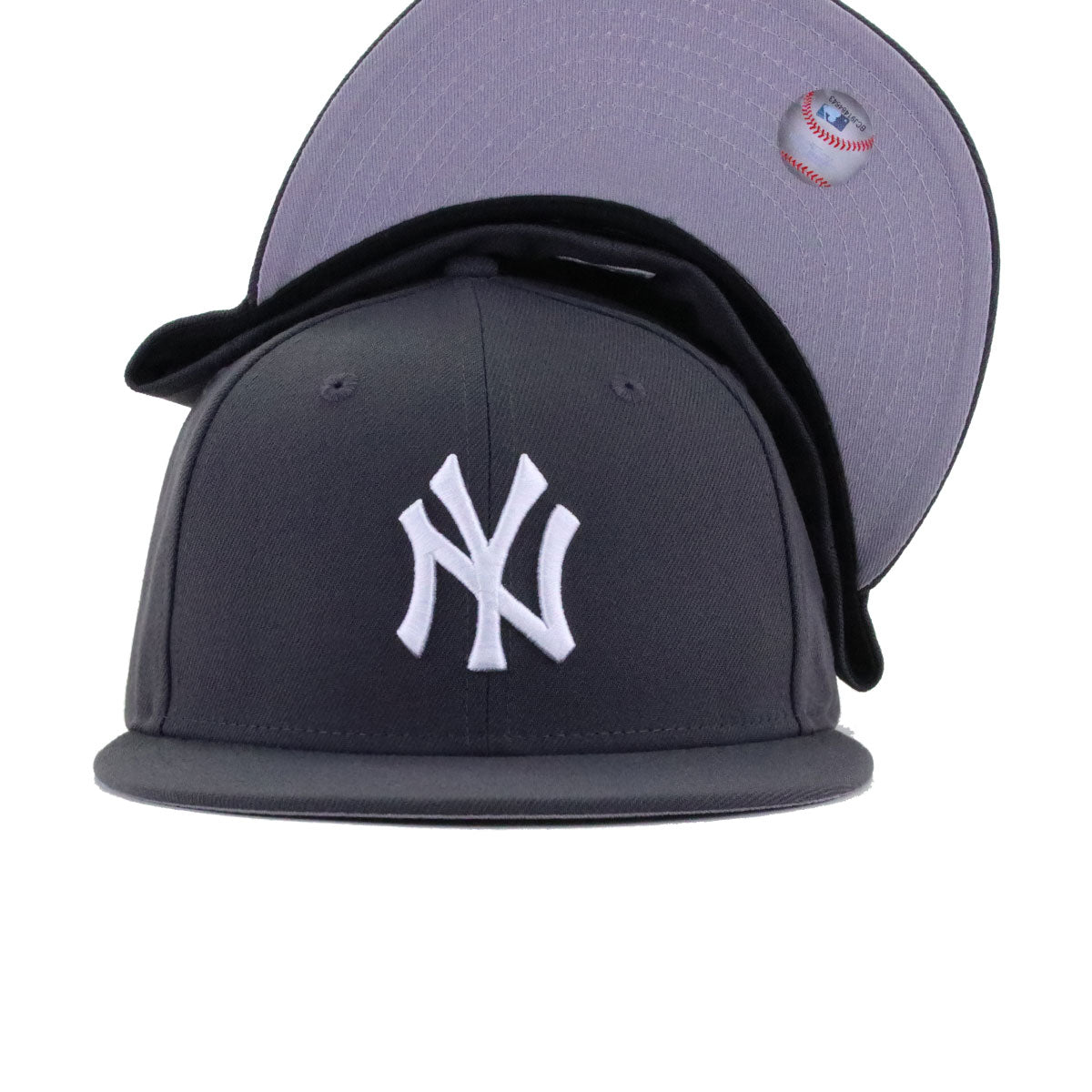 New York Yankees Graphite New Era 59Fifty Fitted
