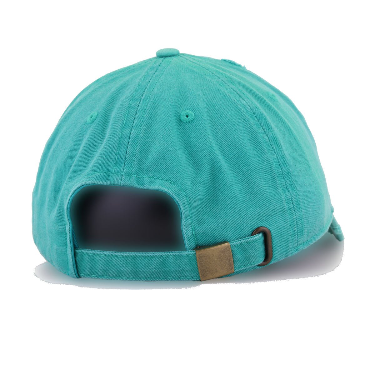 Distressed Pigmented Turquoise KBEthos Vintage Dad Hat