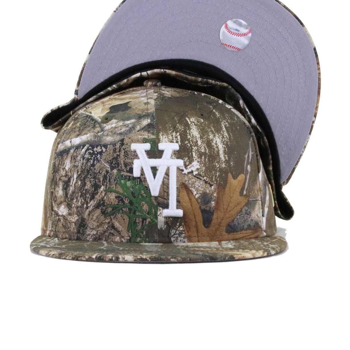 Los Angeles Dodgers Real Tree Edge Camouflage Upside Down New Era 59Fifty Fitted