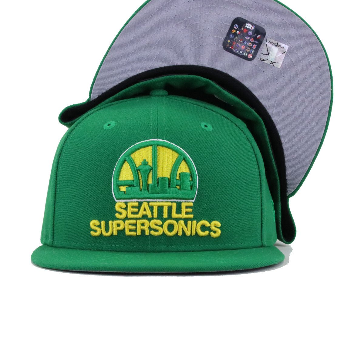 Seattle Supersonics Kelly Green 1975 New Era 59Fifty Fitted
