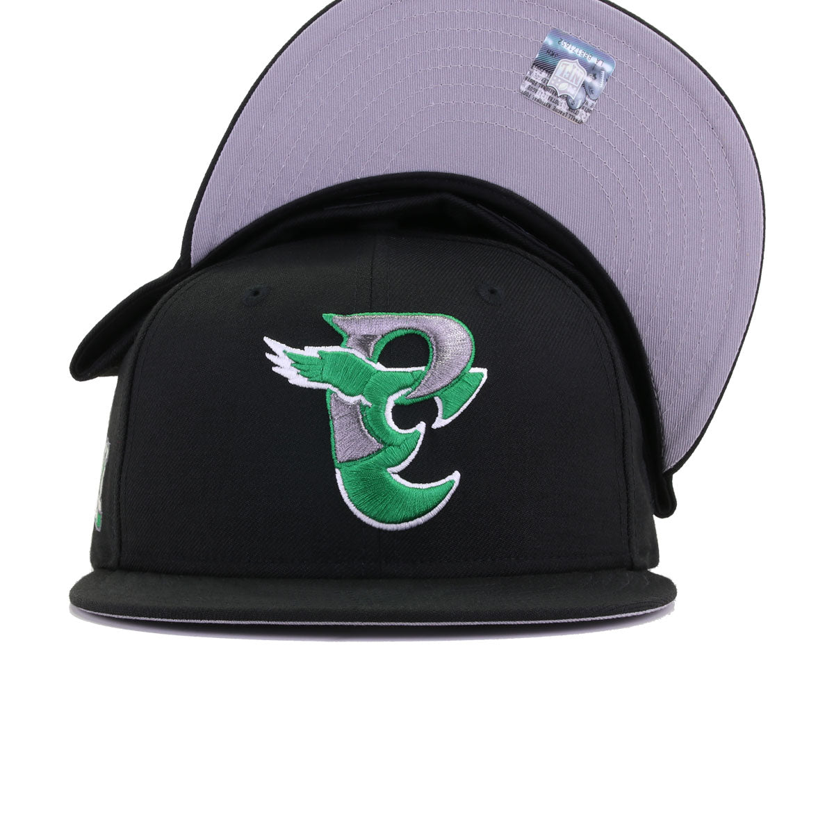 Philadelphia Eagles Black City Originals Super Bowl 52 New Era 59Fifty Fitted