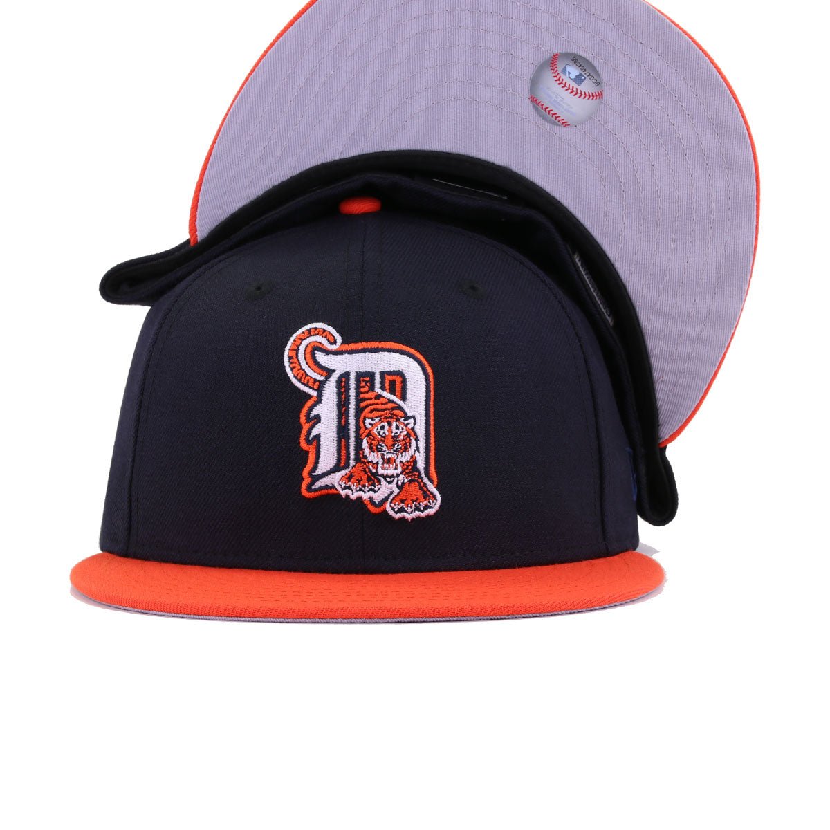 Detroit Tigers Navy Orange 1994 New Era 59Fifty Fitted