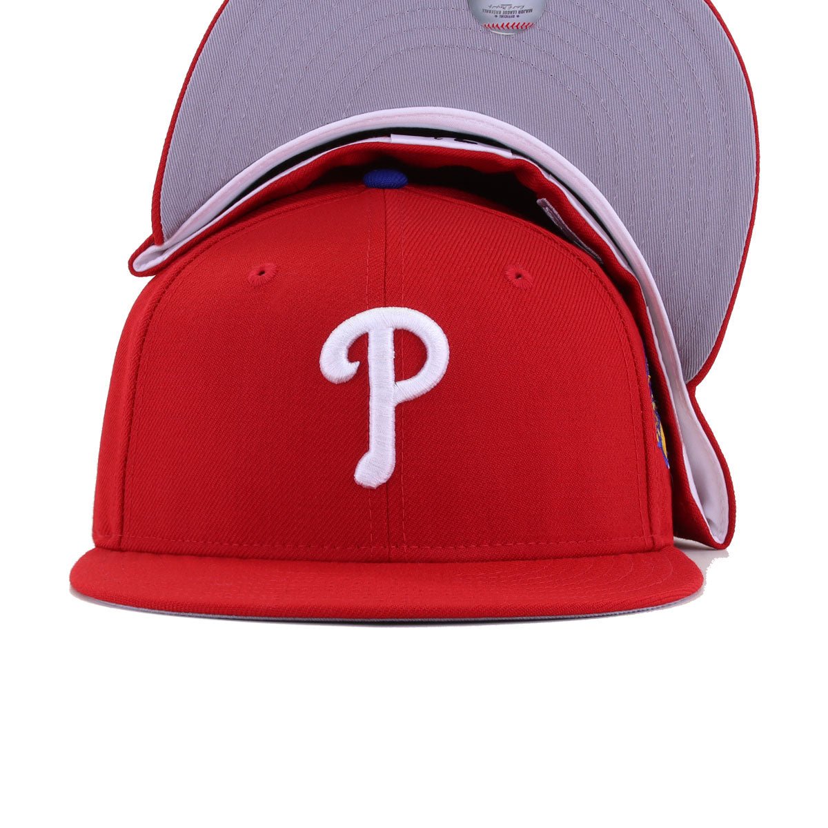 Philadelphia Phillies Scarlet 1993 World Series Cooperstown New Era 59Fifty Fitted