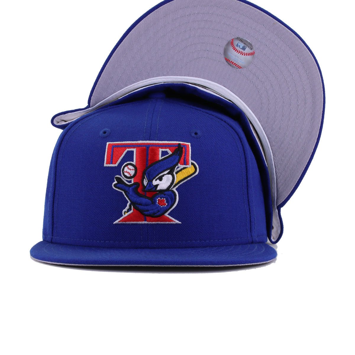 Toronto Blue Jays Light Royal Blue 2001 Cooperstown AC New Era 59Fifty Fitted