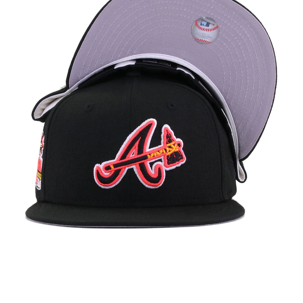 Atlanta Braves Black Sunset Orange 2000 All Star Game New Era 59Fifty Fitted