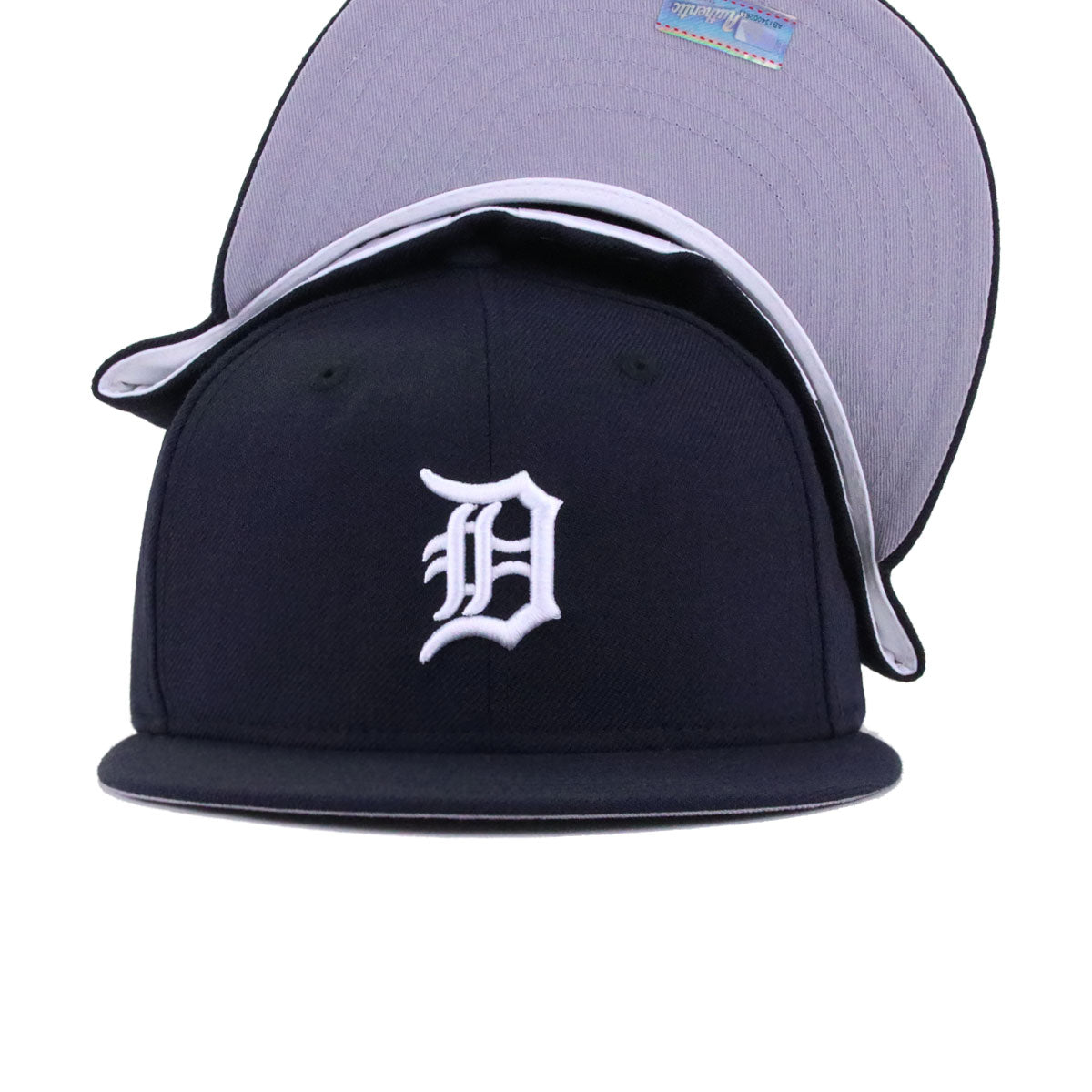 Detroit Tigers Navy Cooperstown AC New Era 59Fifty Fitted