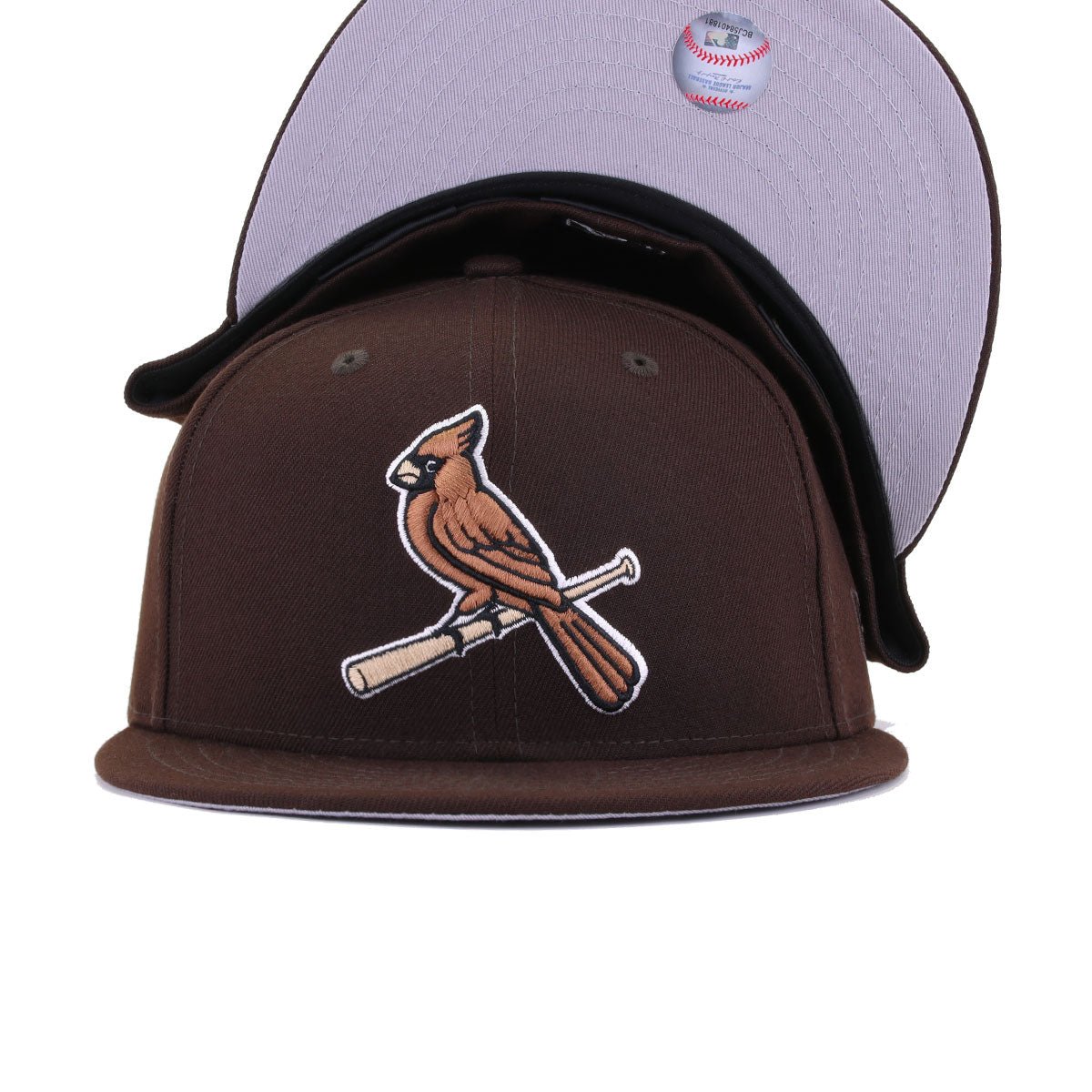 St Louis Cardinals Burnt Wood New Era 59Fifty Fitted