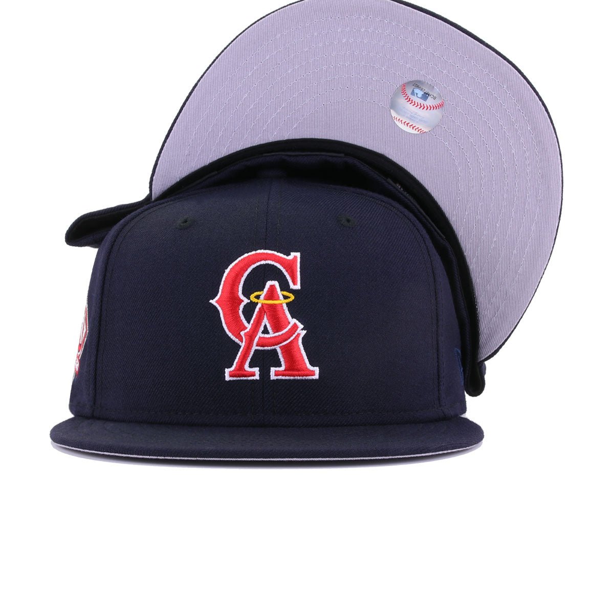California Angels Navy 60th Anniversary New Era 59Fifty Fitted