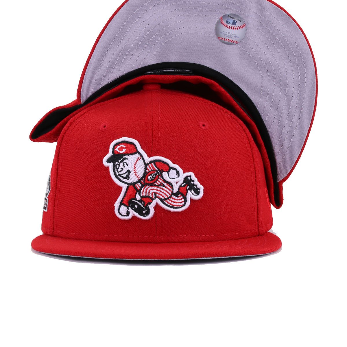 Cincinnati Reds Scarlet Riverfront Stadium New Era 59Fifty Fitted