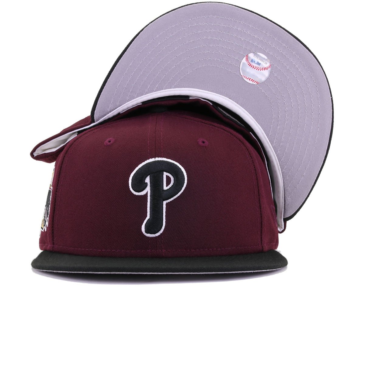 Philadelphia Phillies Maroon Black 1996 All Star Game New Era 59Fifty Fitted