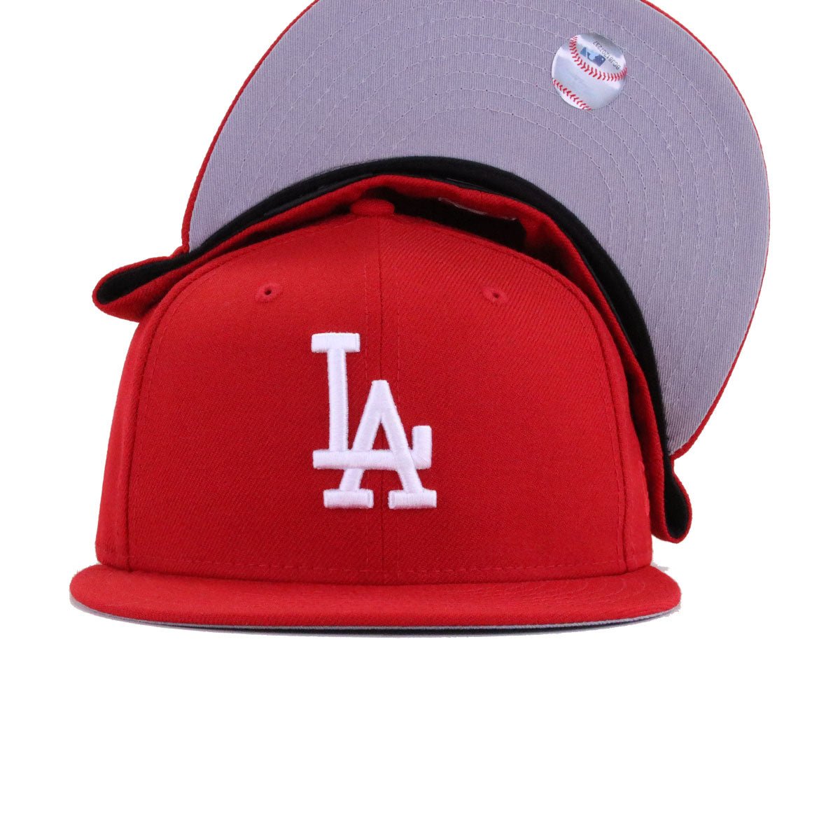 Los Angeles Dodgers Scarlet New Era 59Fifty Fitted