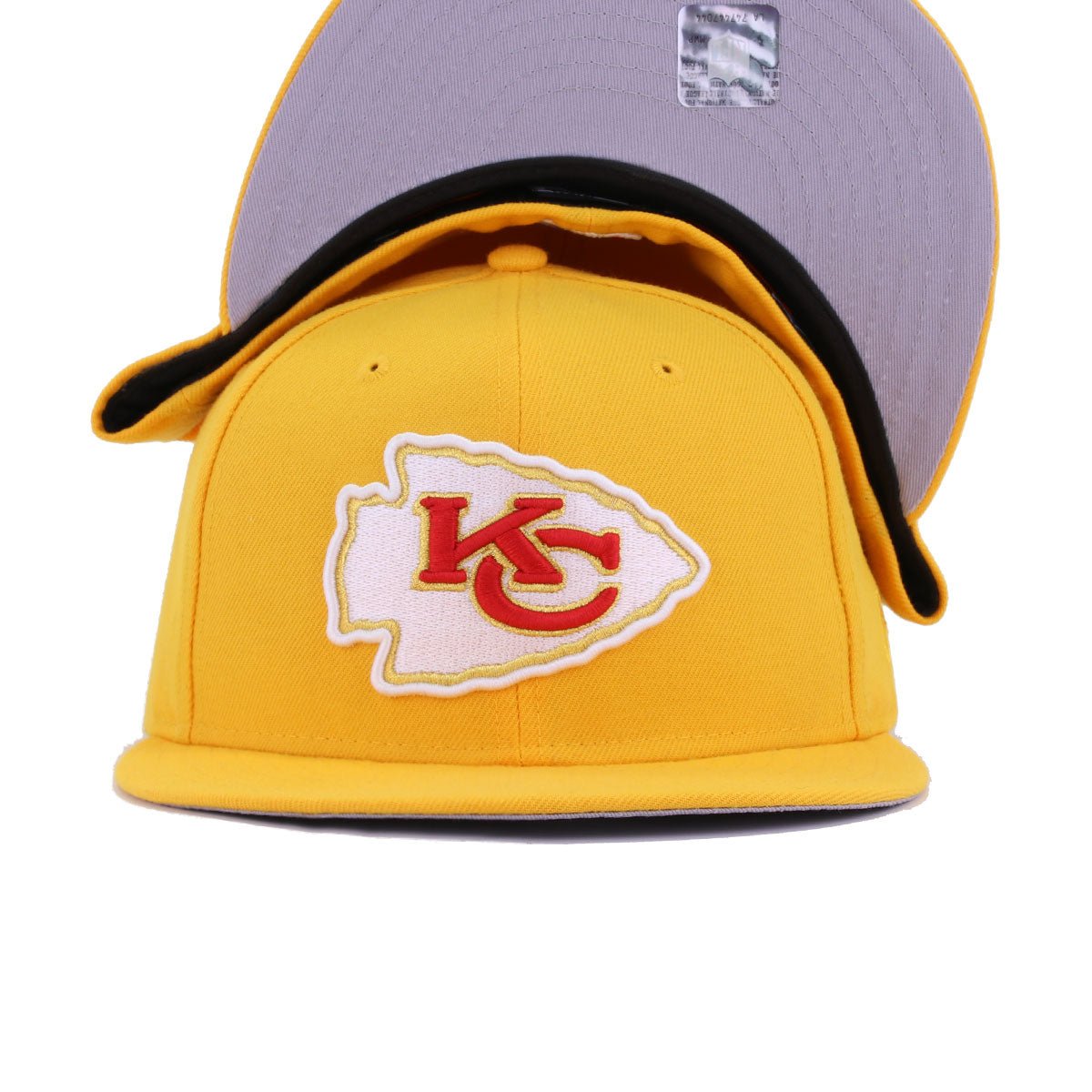 Kansas City Chiefs A Gold New Era 59Fifty Fitted