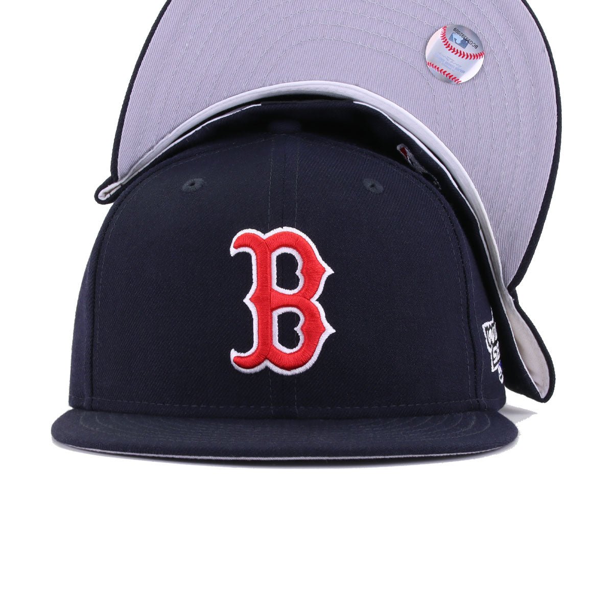 Boston Red Sox Navy 2004 World Series Cooperstown New Era 59Fifty Fitted