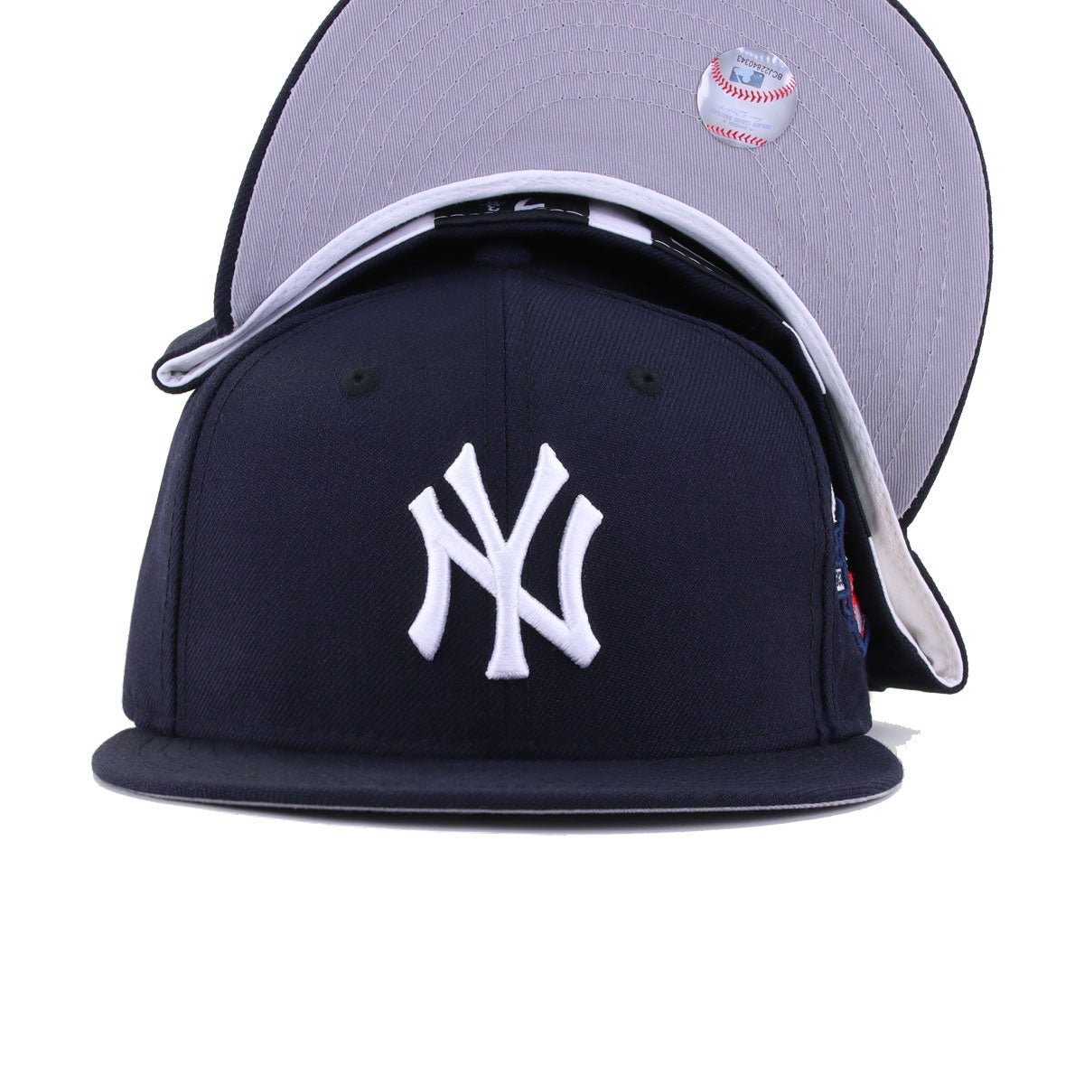 New York Yankees Navy 100th Anniversary New Era 59Fifty Fitted