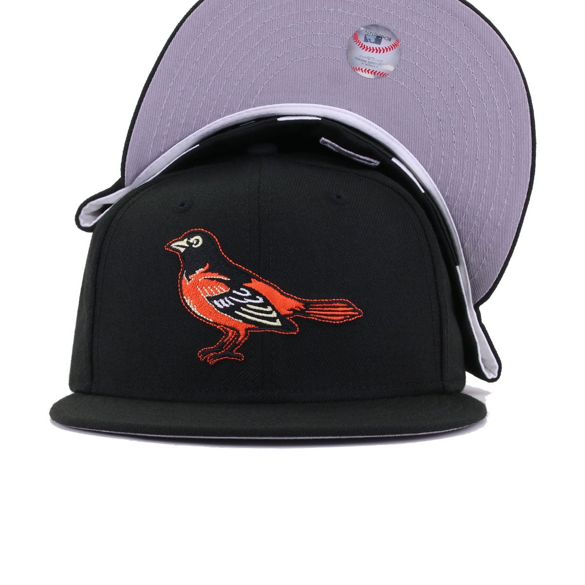 Baltimore Orioles Black 1999 Cooperstown AC New Era 59Fifty Fitted