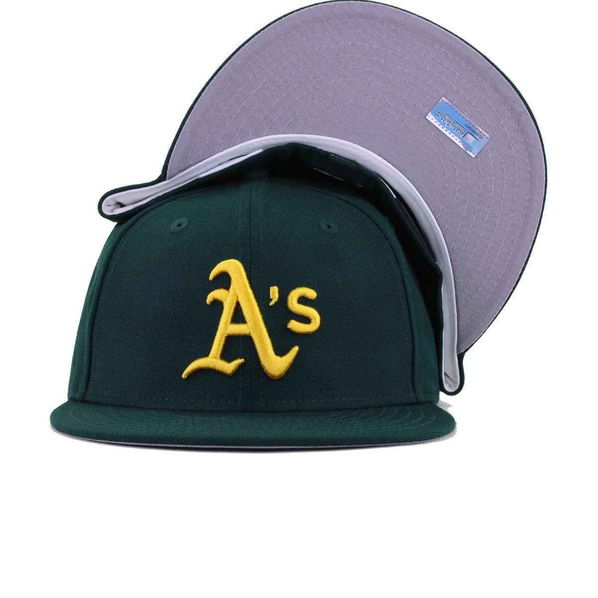 Oakland Athletics Dark Green Cooperstown AC New Era 59Fifty Fitted