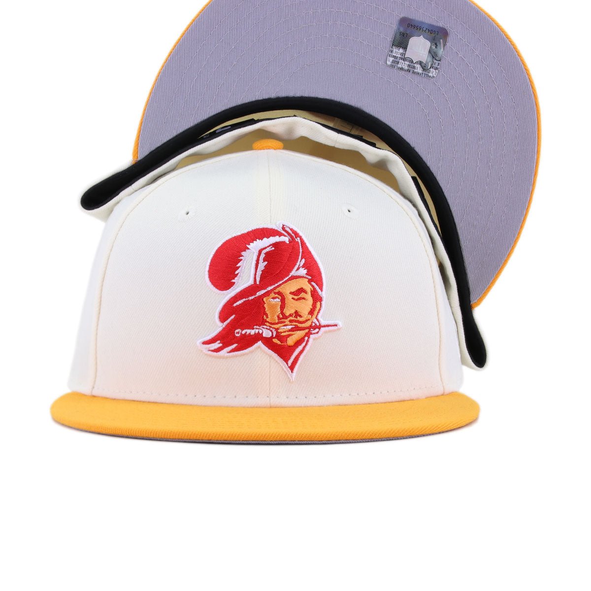 Tampa Bay Buccaneers Chrome Tango Orange New Era 59Fifty Fitted