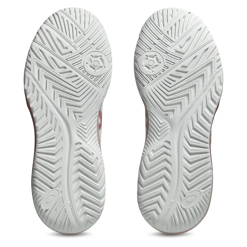 Women's GEL-Dedicate 8 Tennis Shoes White and Rose Rouge