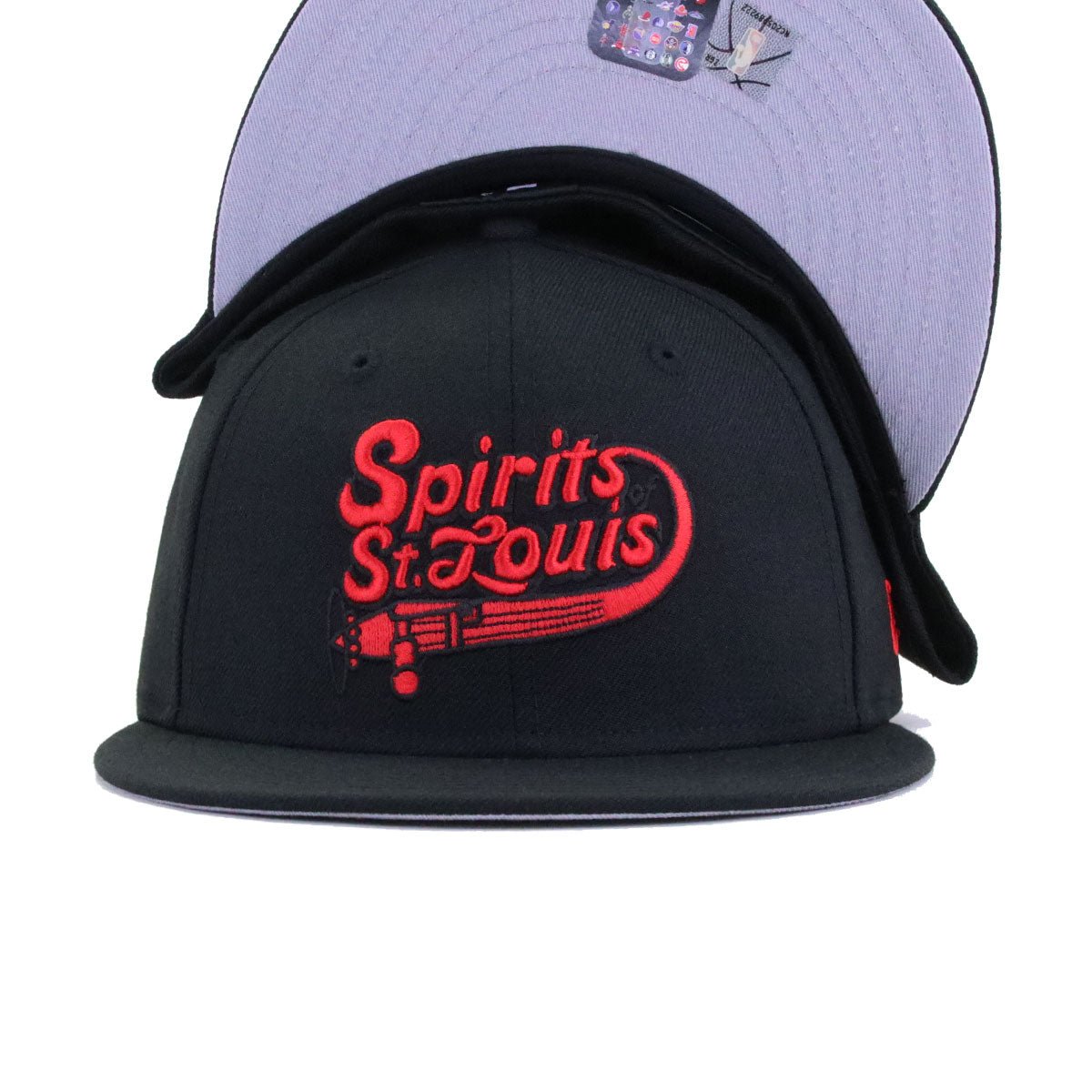 Spirits of St Louis Black New Era 59Fifty Fitted