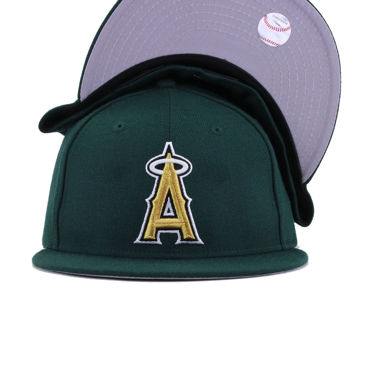 Los Angeles Angels Dark Green New Era 59Fifty Fitted