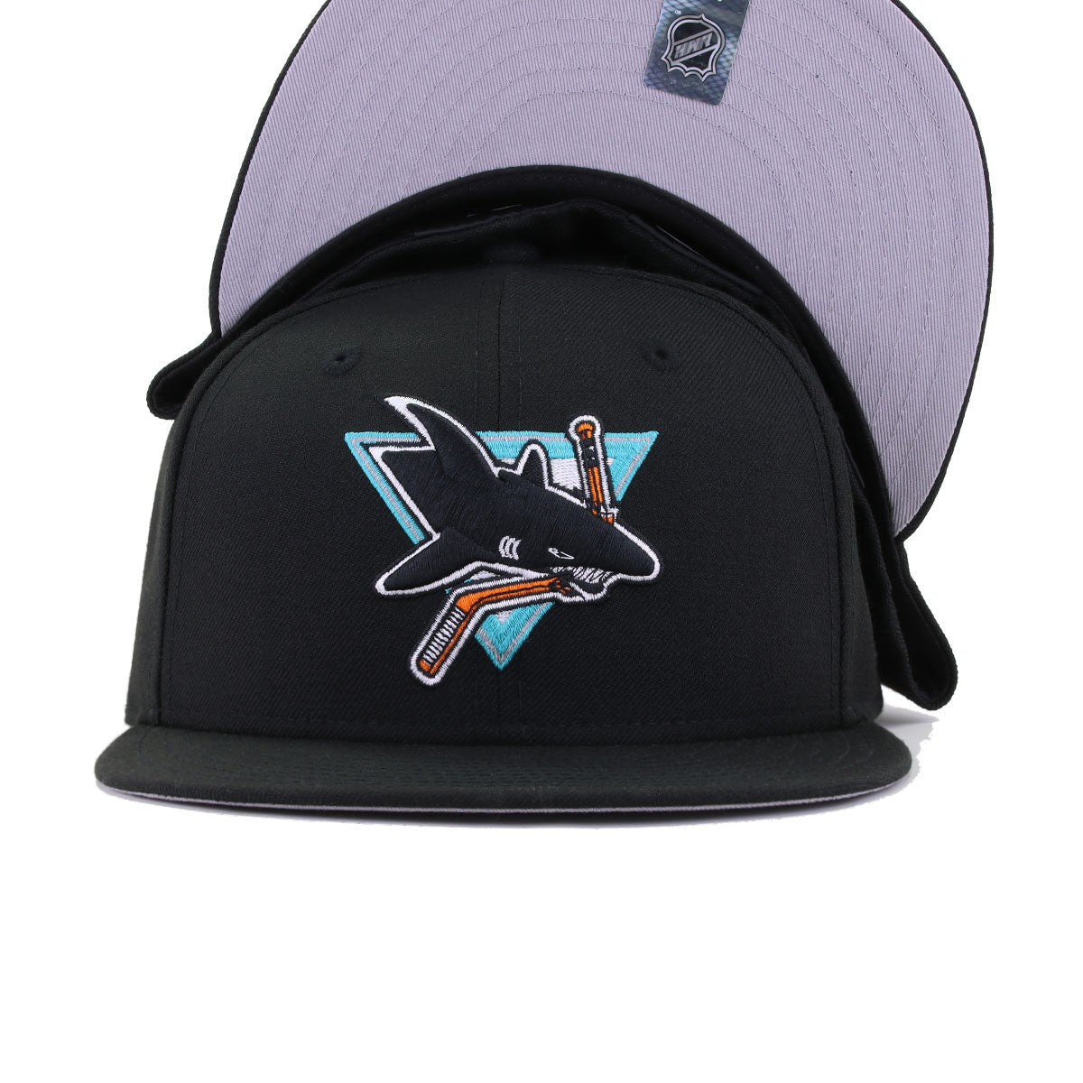 San Jose Sharks Black 1991 New Era 59Fifty Fitted