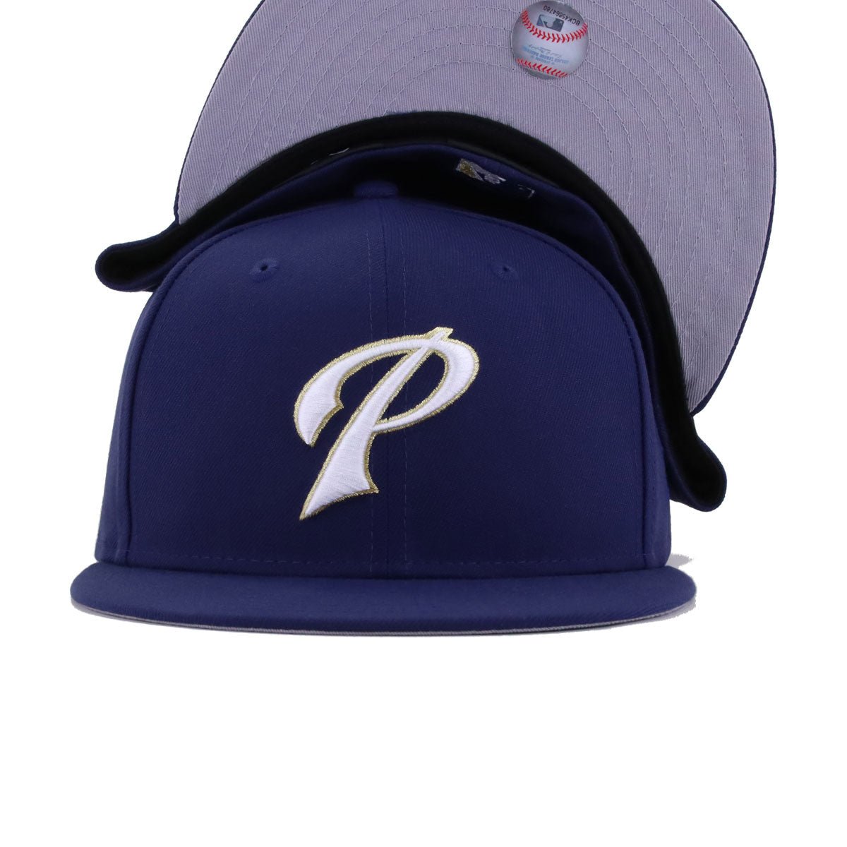 San Diego Padres Light Navy BIG P 2004 New Era 59Fifty Fitted