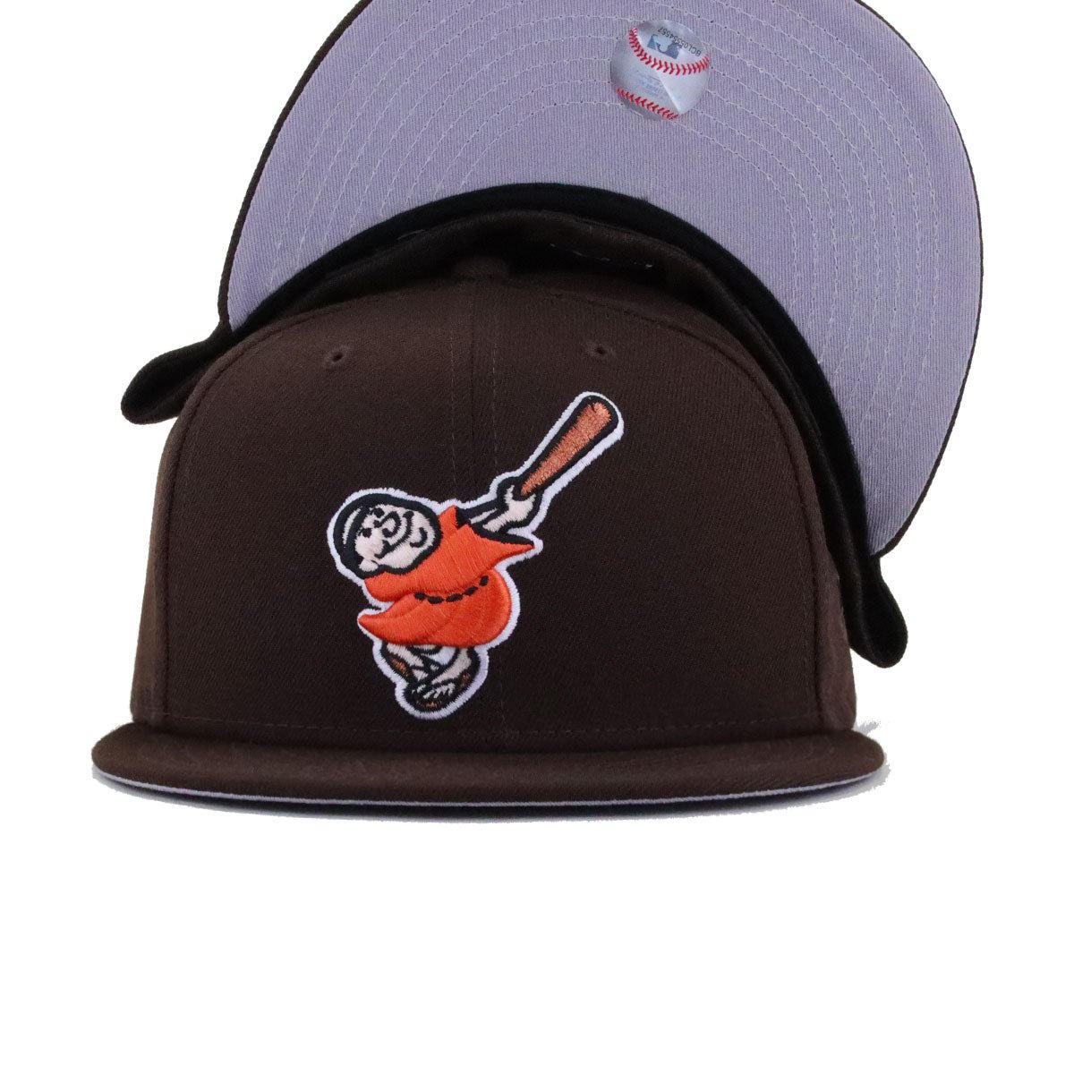 San Diego Padres Burnt Wood 1997 New Era 59Fifty Fitted
