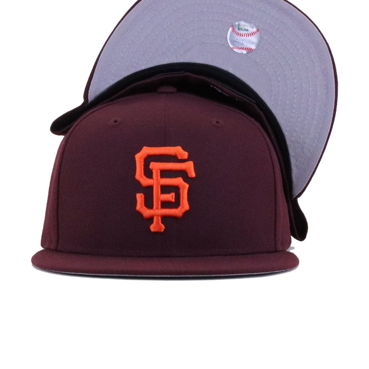 San Francisco Giants Maroon New Era 59Fifty Fitted