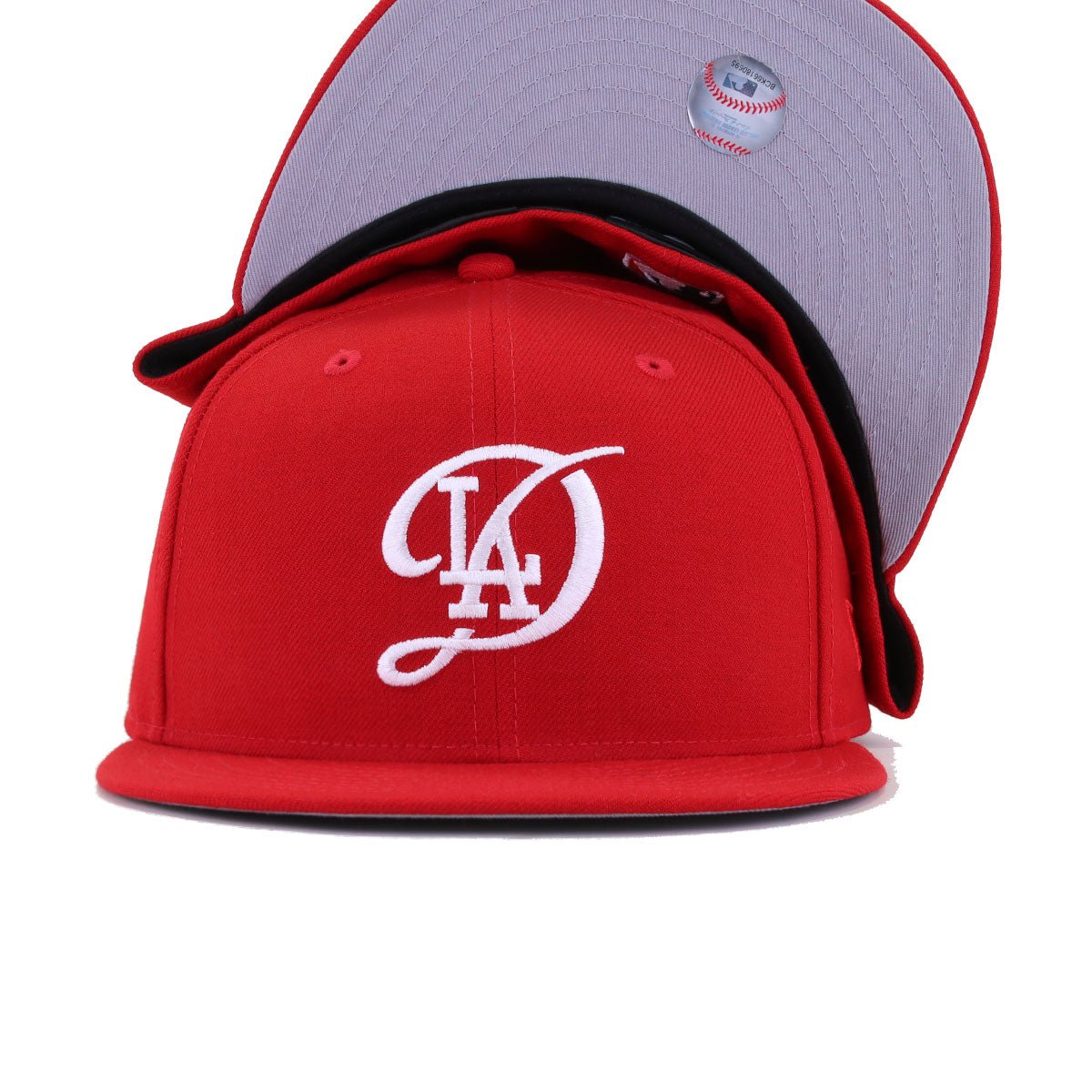 Los Angeles Dodgers Scarlet City Connect New Era 59Fifty Fitted