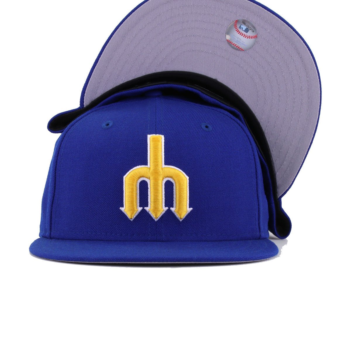 Seattle Mariners Light Royal Blue 1977 New Era 59Fifty Fitted