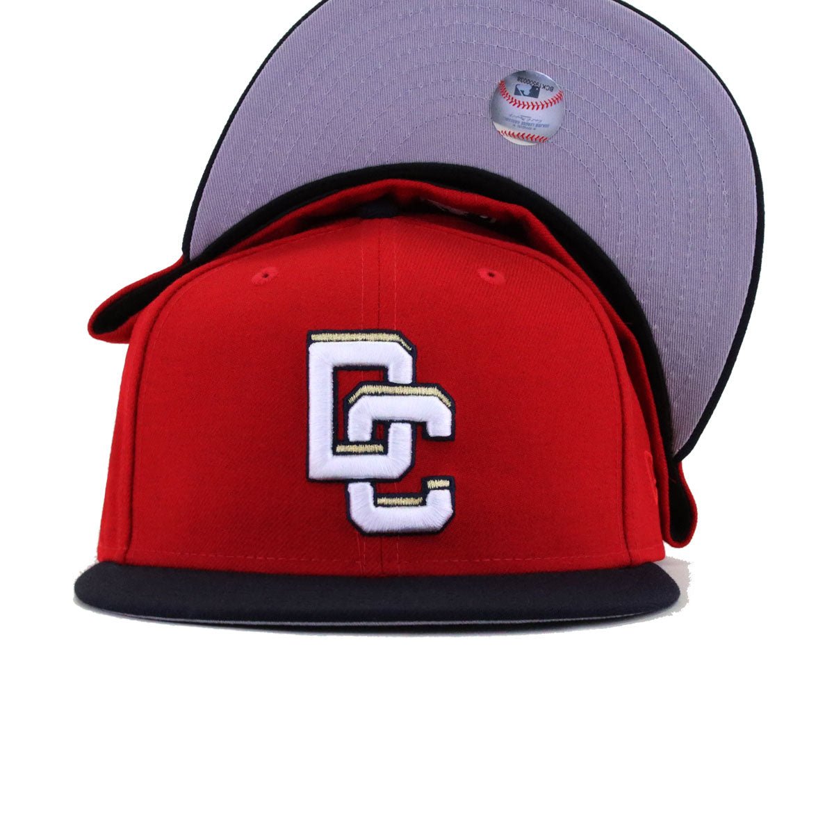 Washington Nationals Scarlet Navy City Connect New Era 59Fifty Fitted