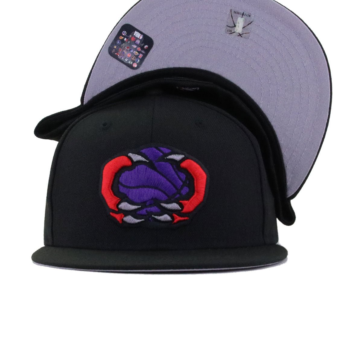 Toronto Raptors Black New Era 59Fifty Fitted