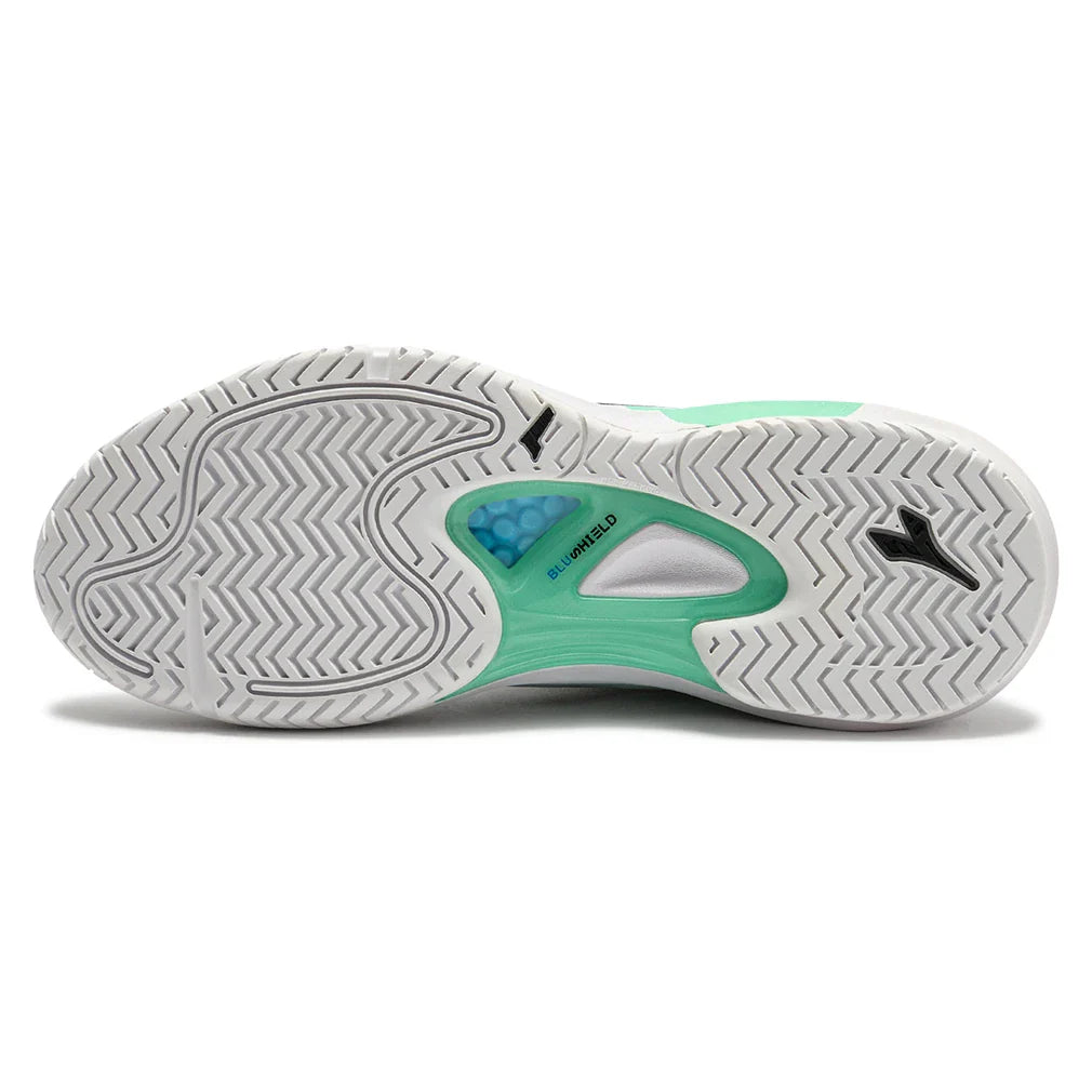 Men's Speed Blushield Fly 5 AG Tennis Shoes Shaded Spruce and Black