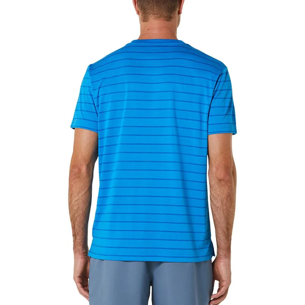 Men's Court Stripe Short Sleeve Tennis Top