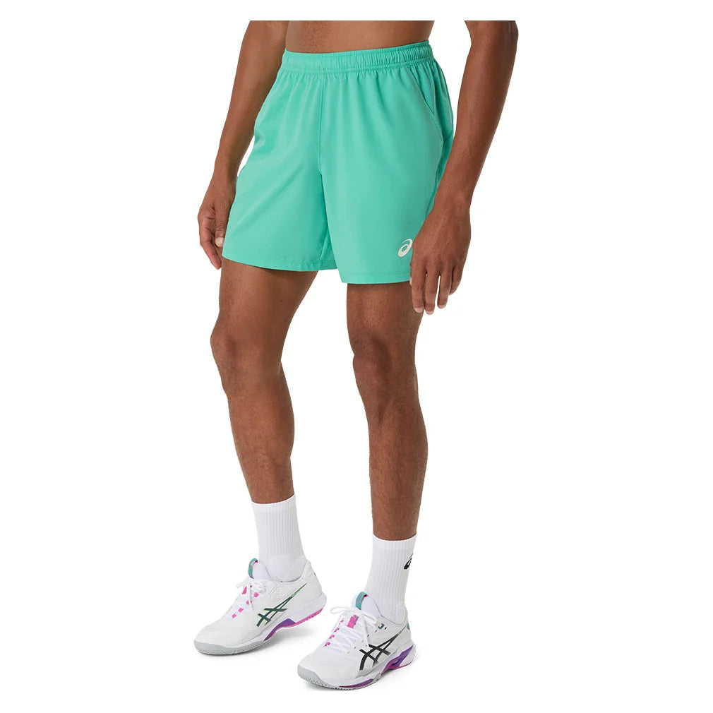 Men's Court 7 Inch Tennis Short Aurora Green