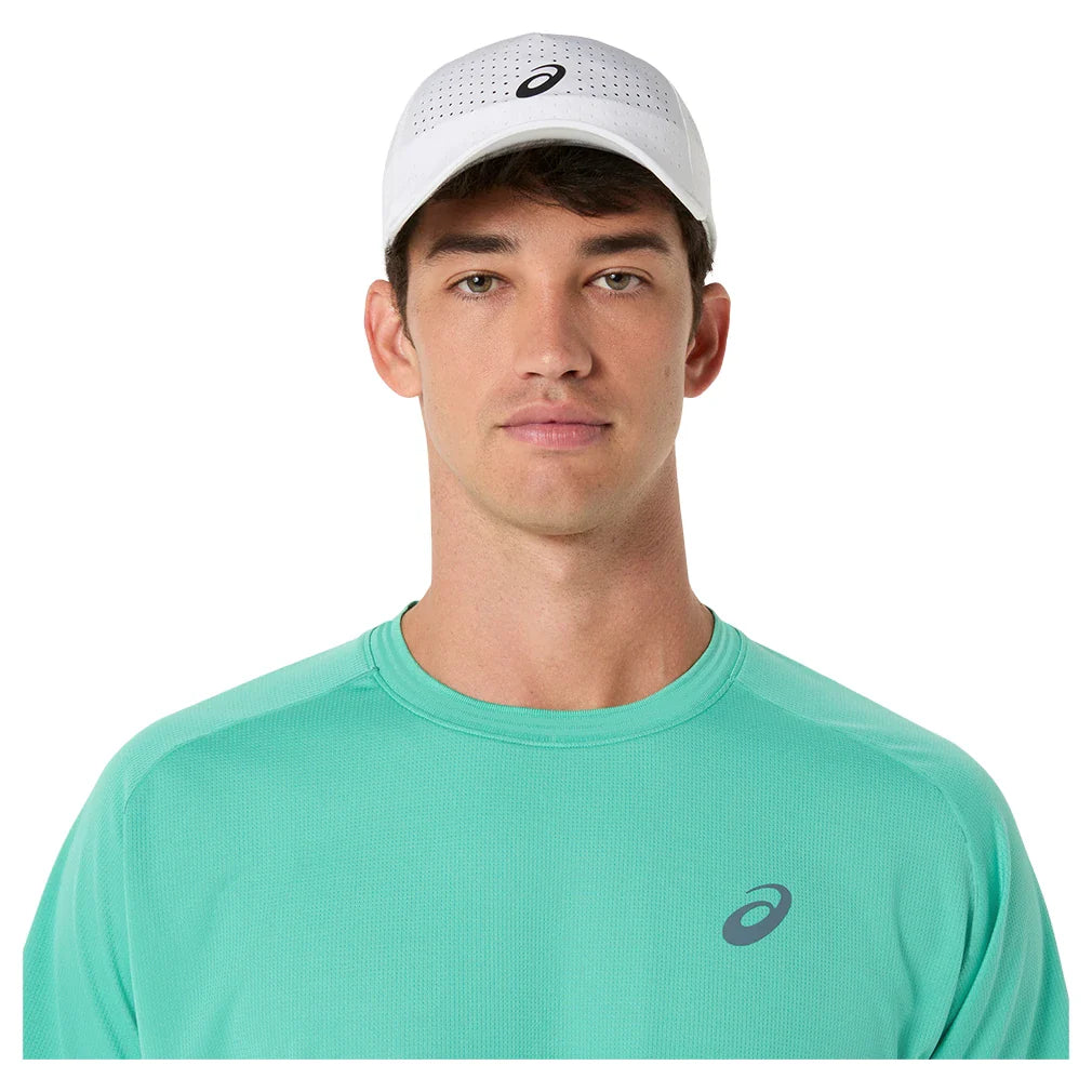 Men's Game Short Sleeve Tennis Top Aurora Green