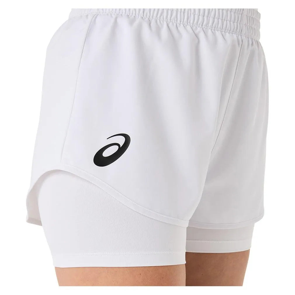 Women's Match Tennis Short Brilliant White