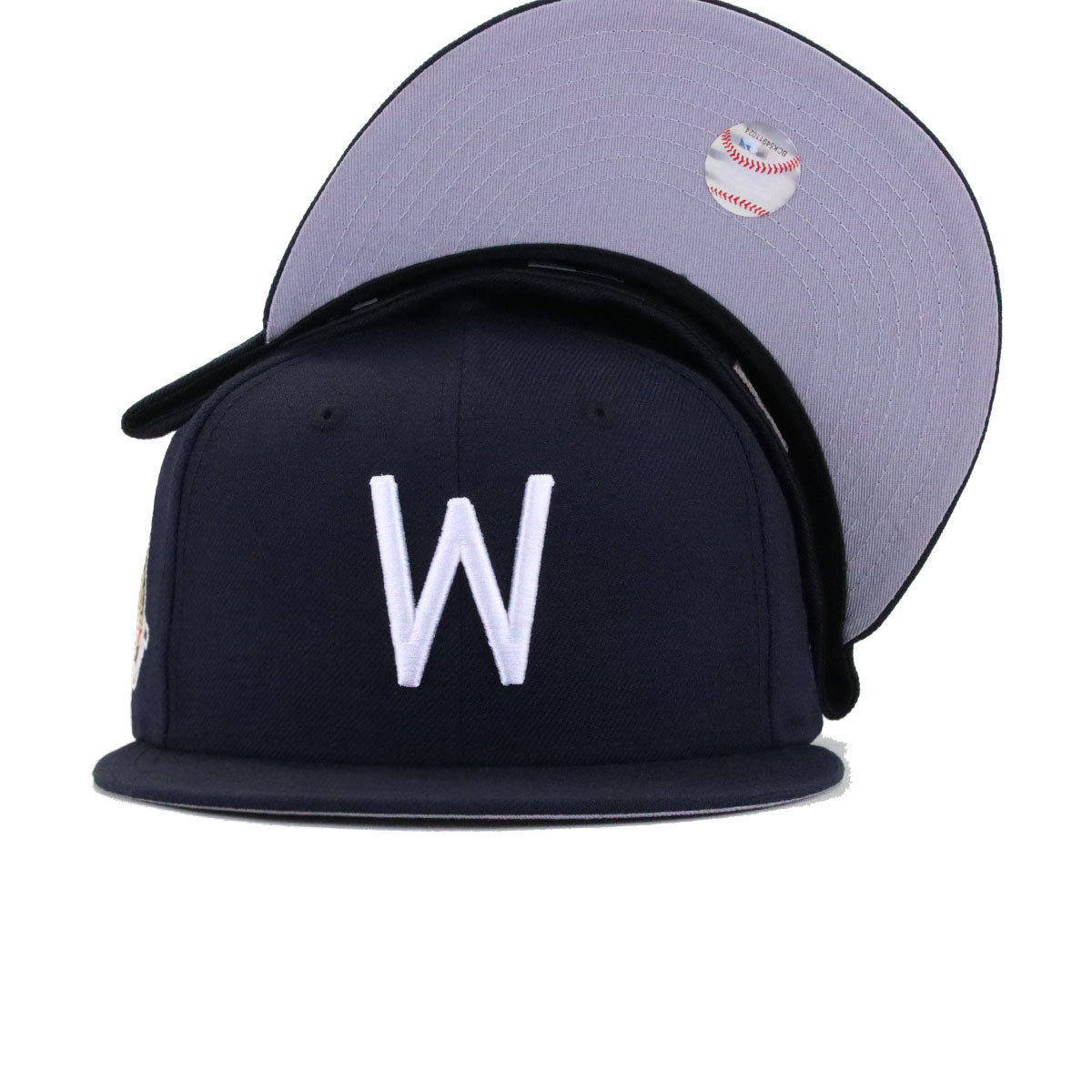 Washington Senators Navy 1924 World Series Champions 100th Anniversary New Era 59Fifty Fitted