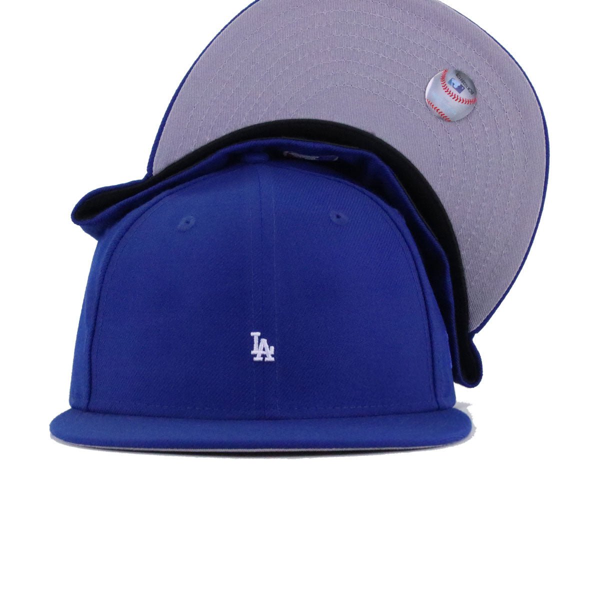 Los Angeles Dodgers Light Royal Blue SUPER MICRO New Era 59Fifty Fitted