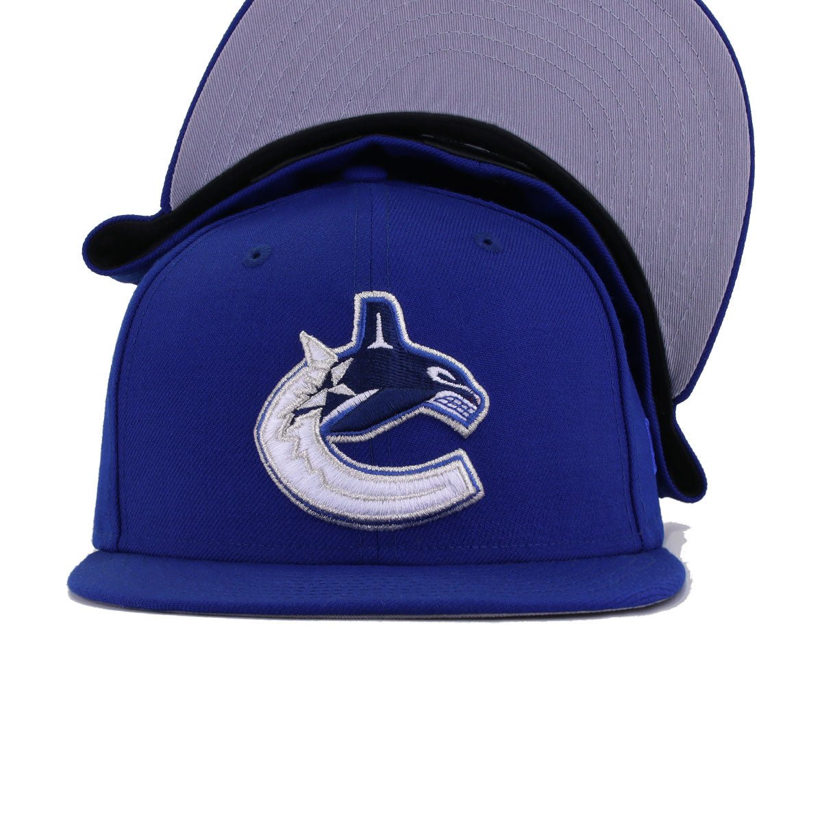 Vancouver Canucks Light Royal Blue New Era 59Fifty Fitted