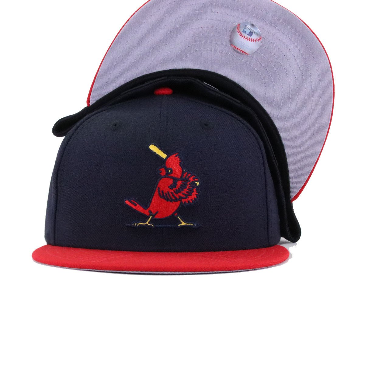 St Louis Cardinals Navy Scarlet 1956 New Era 59Fifty Fitted