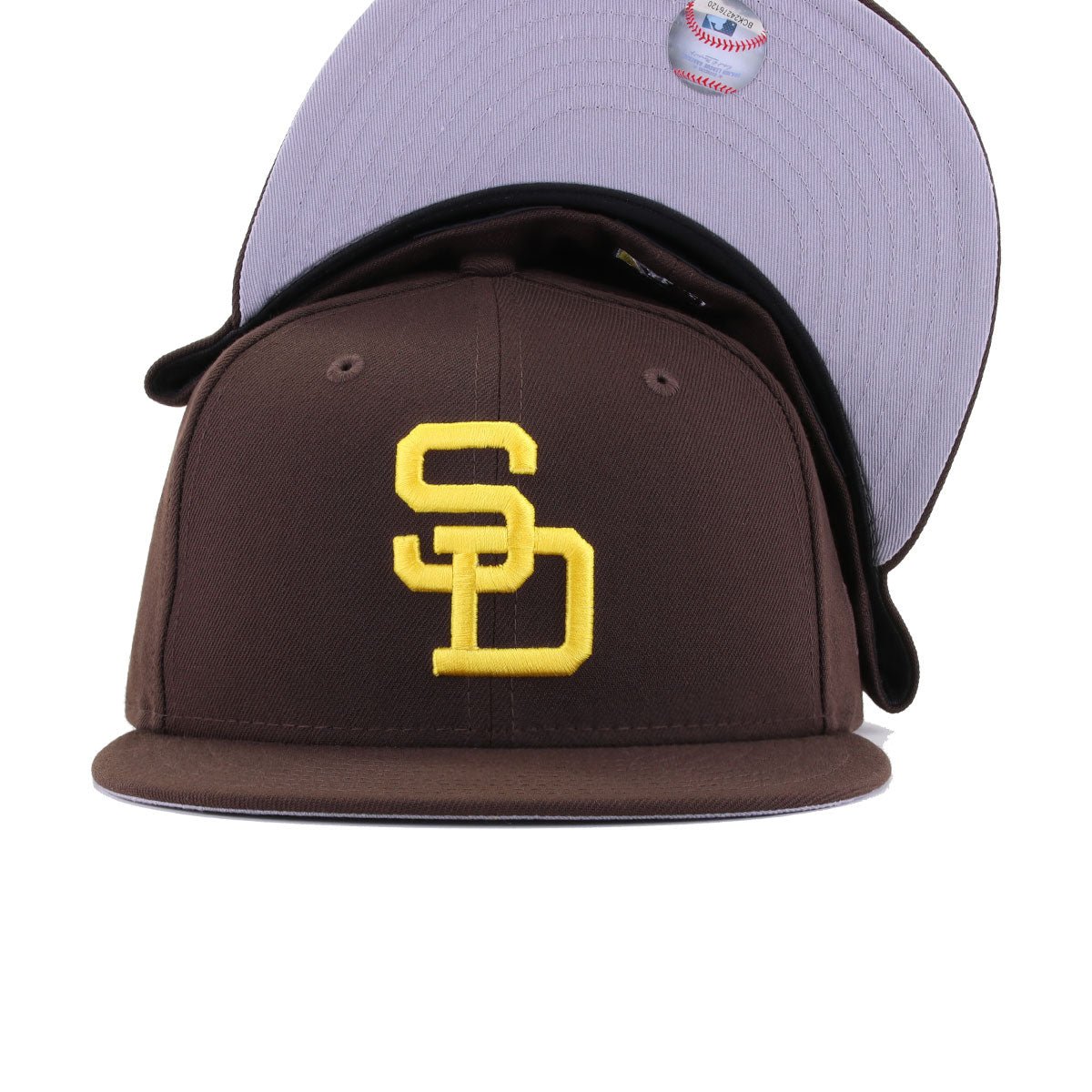 San Diego Padres Burnt Wood 1969 New Era 59Fifty Fitted