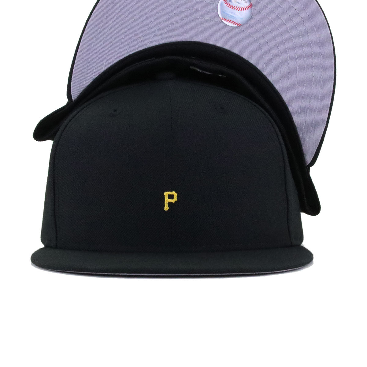 Pittsburgh Pirates Black SUPER MICRO New Era 59Fifty Fitted