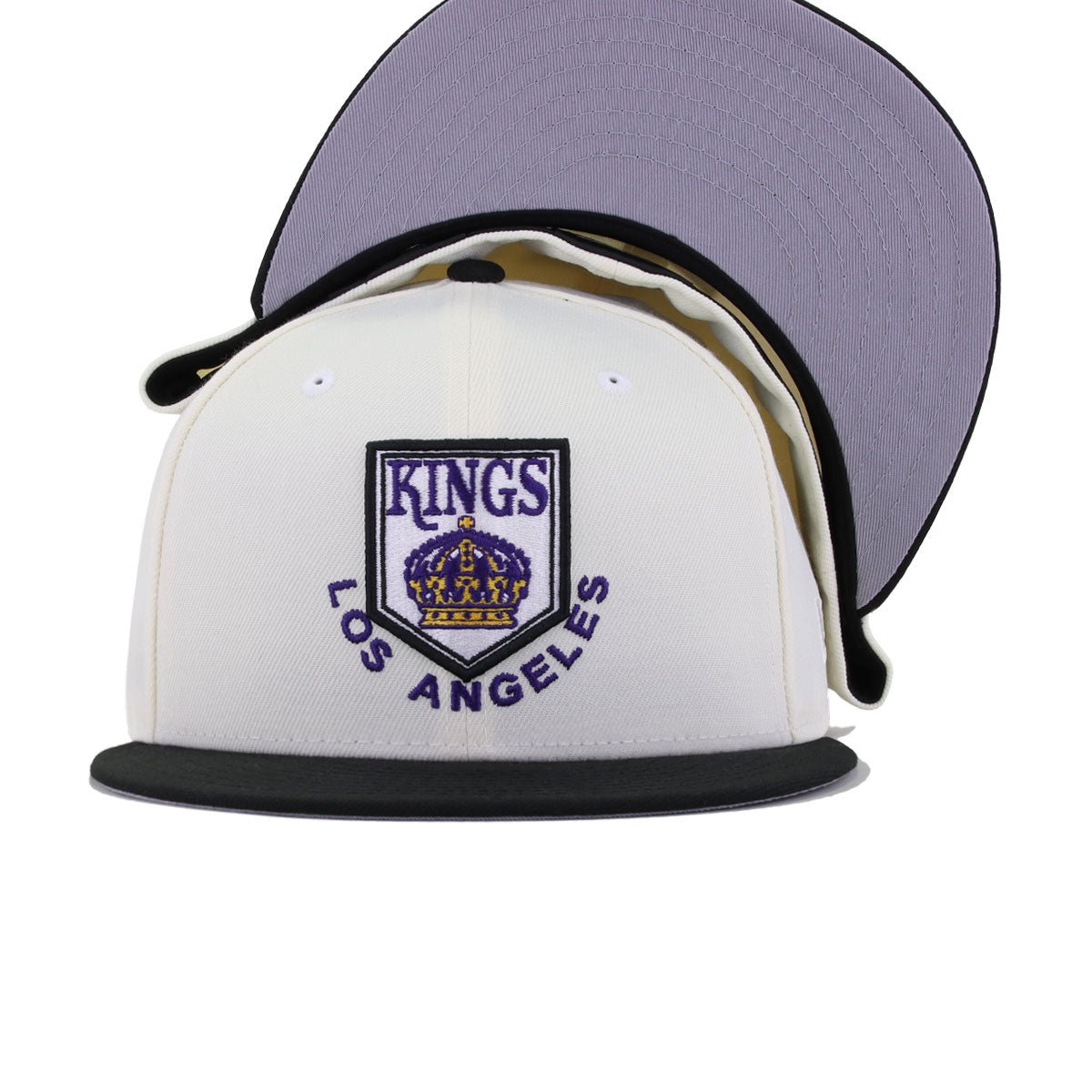 Los Angeles Kings Chrome Black 1967 New Era 59Fifty Fitted